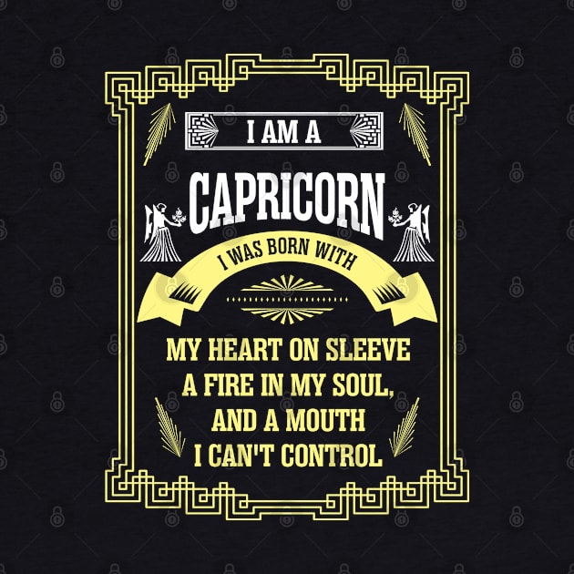 I am a Capricorn! by variantees